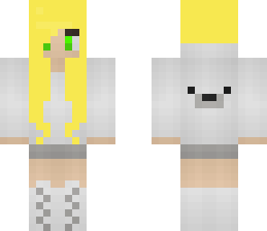 polar bear girl by carly