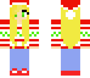 christmas sweater girl by carly