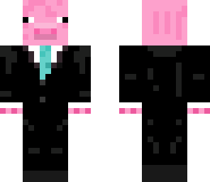 pig suit man