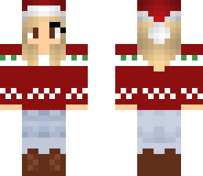 christmas sweater girl