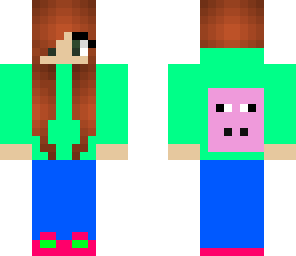 annika and olivias skin