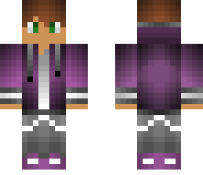 purple teenager