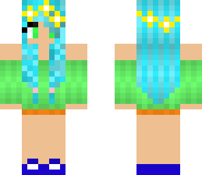 edited blue and green