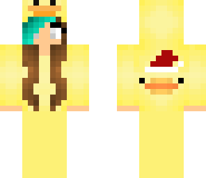 my skin as a duck