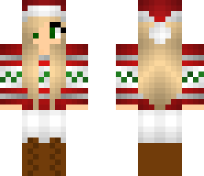 edited christmas girl