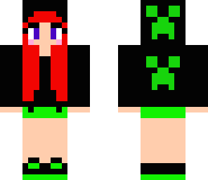 my 2 creeper girl