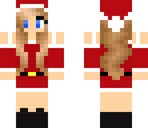 blonde santa girl -fix-