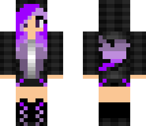 violet bird girl
