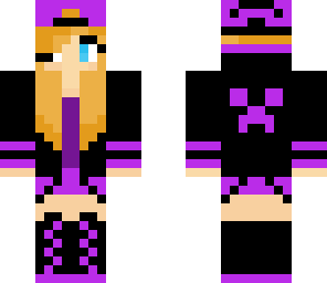 purple girl