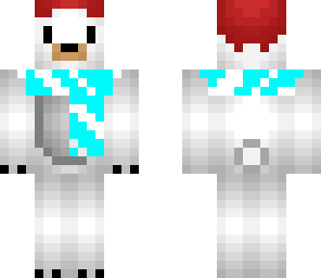 christmas polar bear