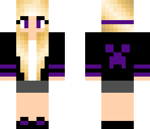 purple girl