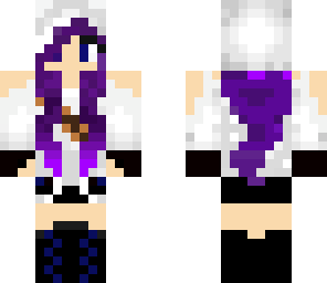 purple haired assassin