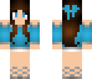 cyan girl