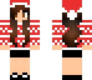 christmas girl skin
