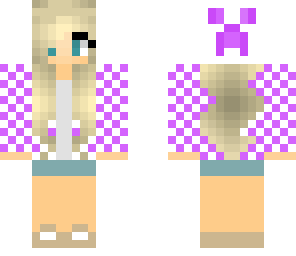 purple checkered