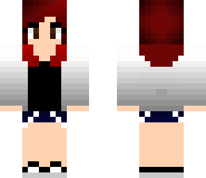 short red hair girl