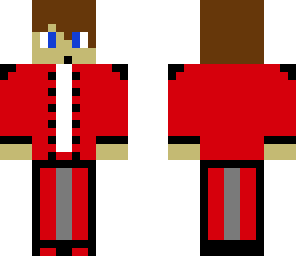 red suit