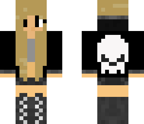 tomboy with skull jacket