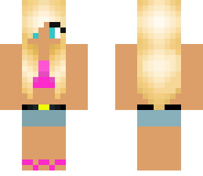 summer time fun girl skin