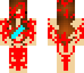 girl with diamond sword