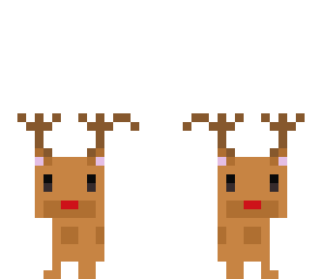 3d reindeer