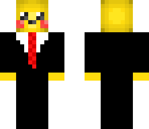 pickachu in suit my version