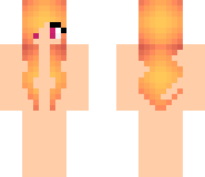 orange pink hair base