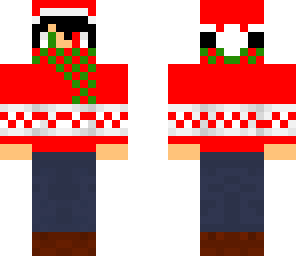 christmas boy red