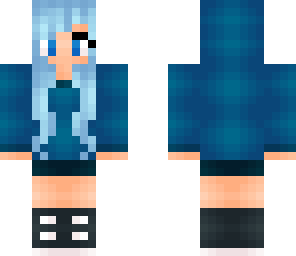 blue girl
