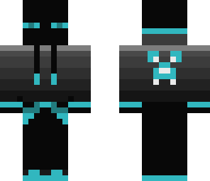 cute enderman blue