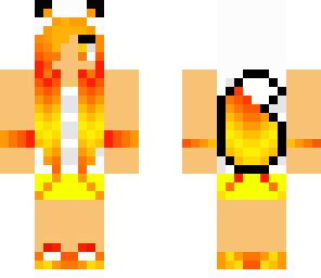 fire wolf girl