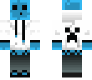 cute blue slime 