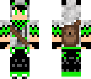 green panda