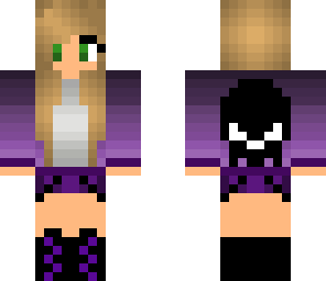 purple punk girl