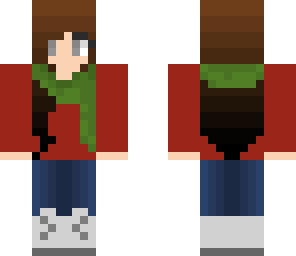 edited christmas-y skin