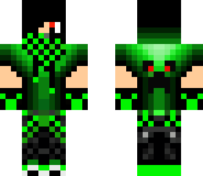 green hoodie boy