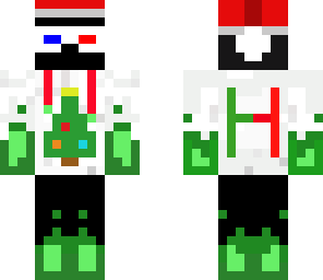 christmas 3d gamer enderman