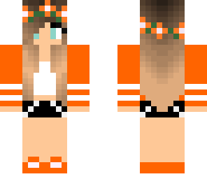 orange school girl