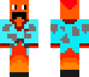 flame man