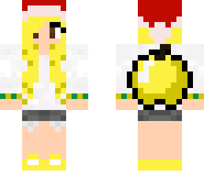 girl golden aple