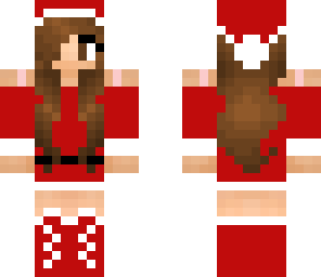 really cute santa girl