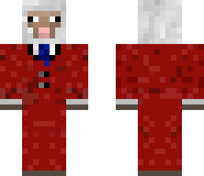 red blood-suit sheep