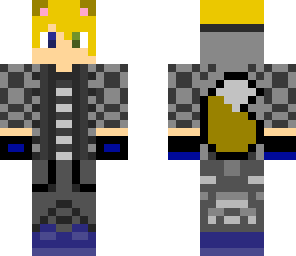 wolf boy in jacket