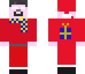 herobrine santa christmas