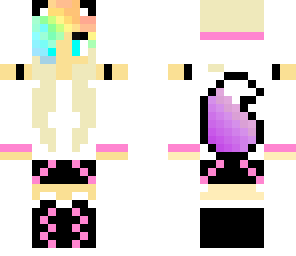 rainbow hair