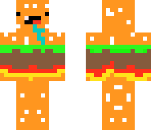 the dribbling cheese burger