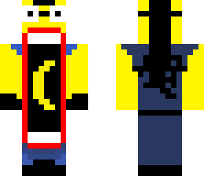 long hair banana  minion