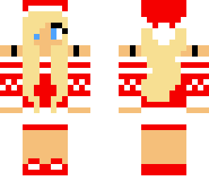bruine kerst girl