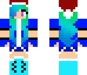 santa girl me