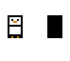 floating penguin